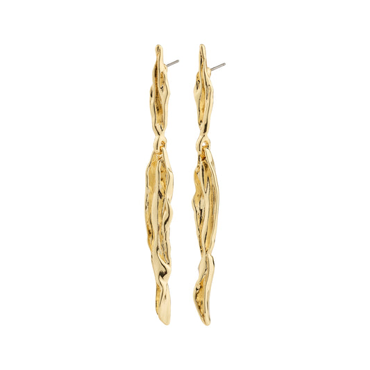 FEEL recycled earrings gold-plated