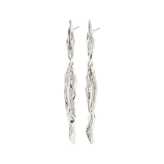 FEEL recycled earrings silver-plated