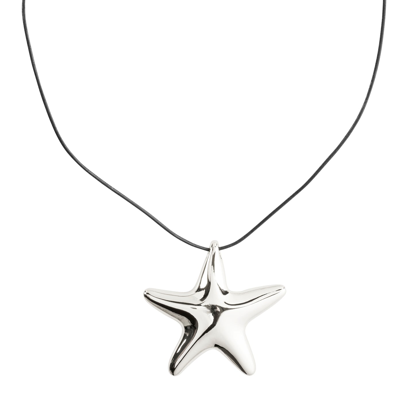 FORCE recycled necklace silver-plated