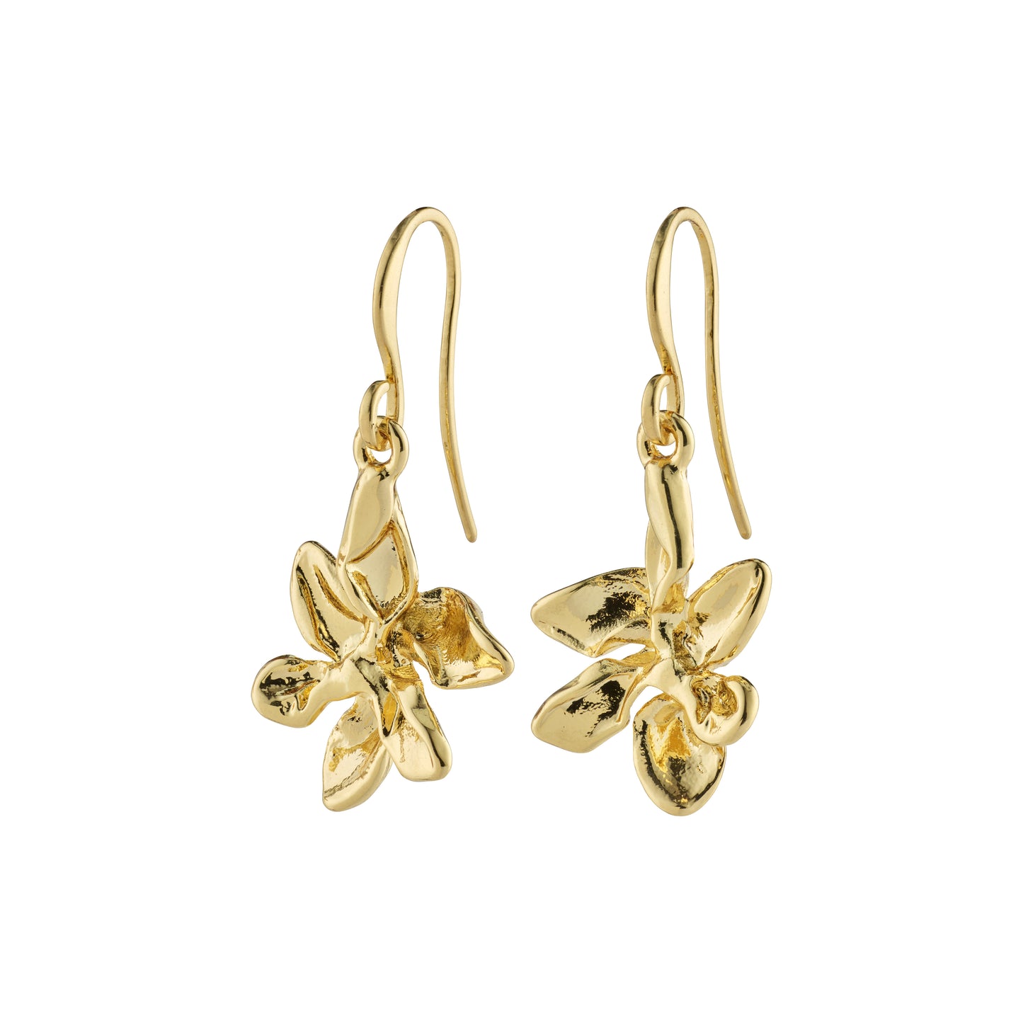 RIKO recycled earrings gold-plated